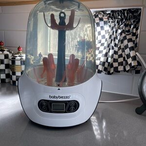 Baby Brezza White and Black Bottle Sterilizer